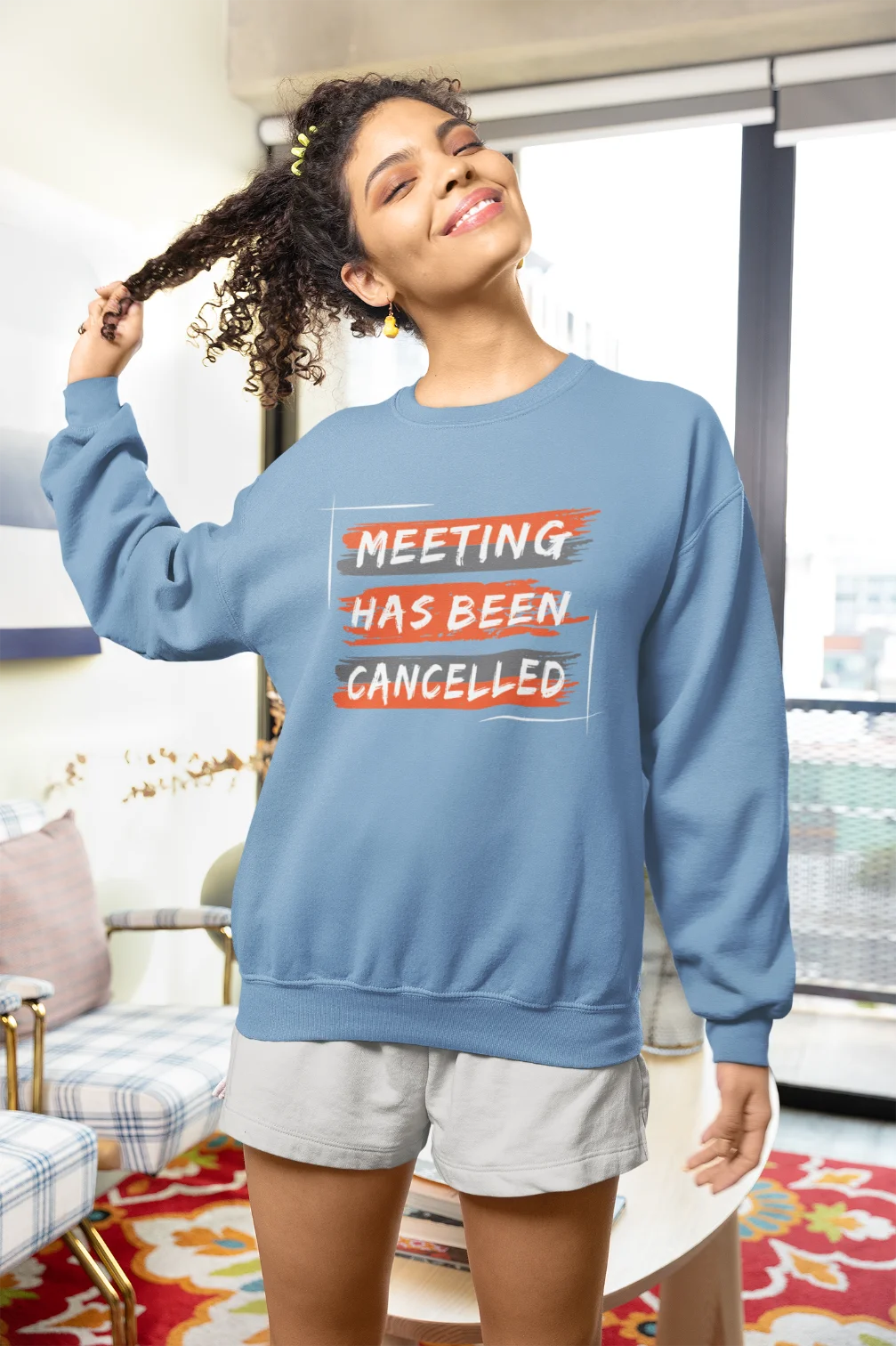 Meeting has been cancelled Unisex Sweatshirt