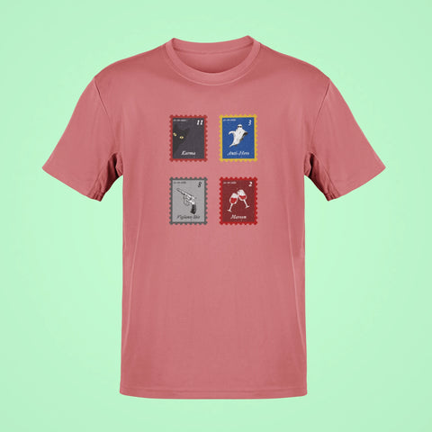 midnights song stamps karma oversized t shirt rose