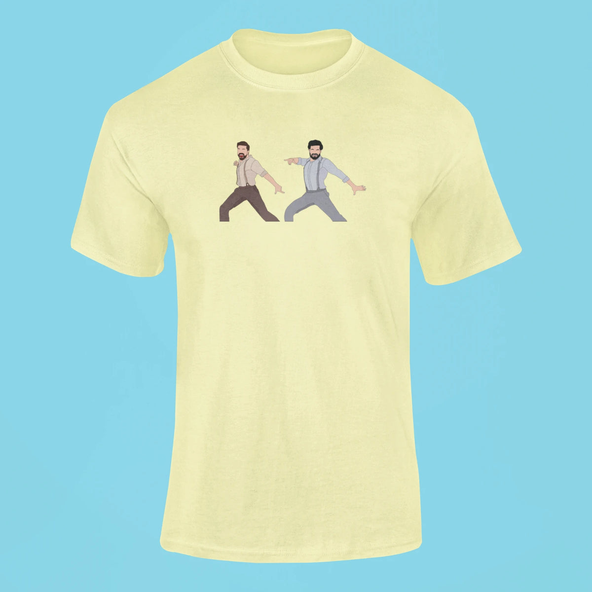 natu natu t shirt butter yellow