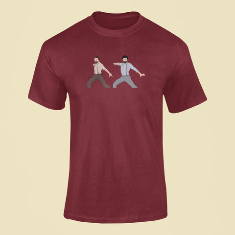 natu natu t shirt maroon