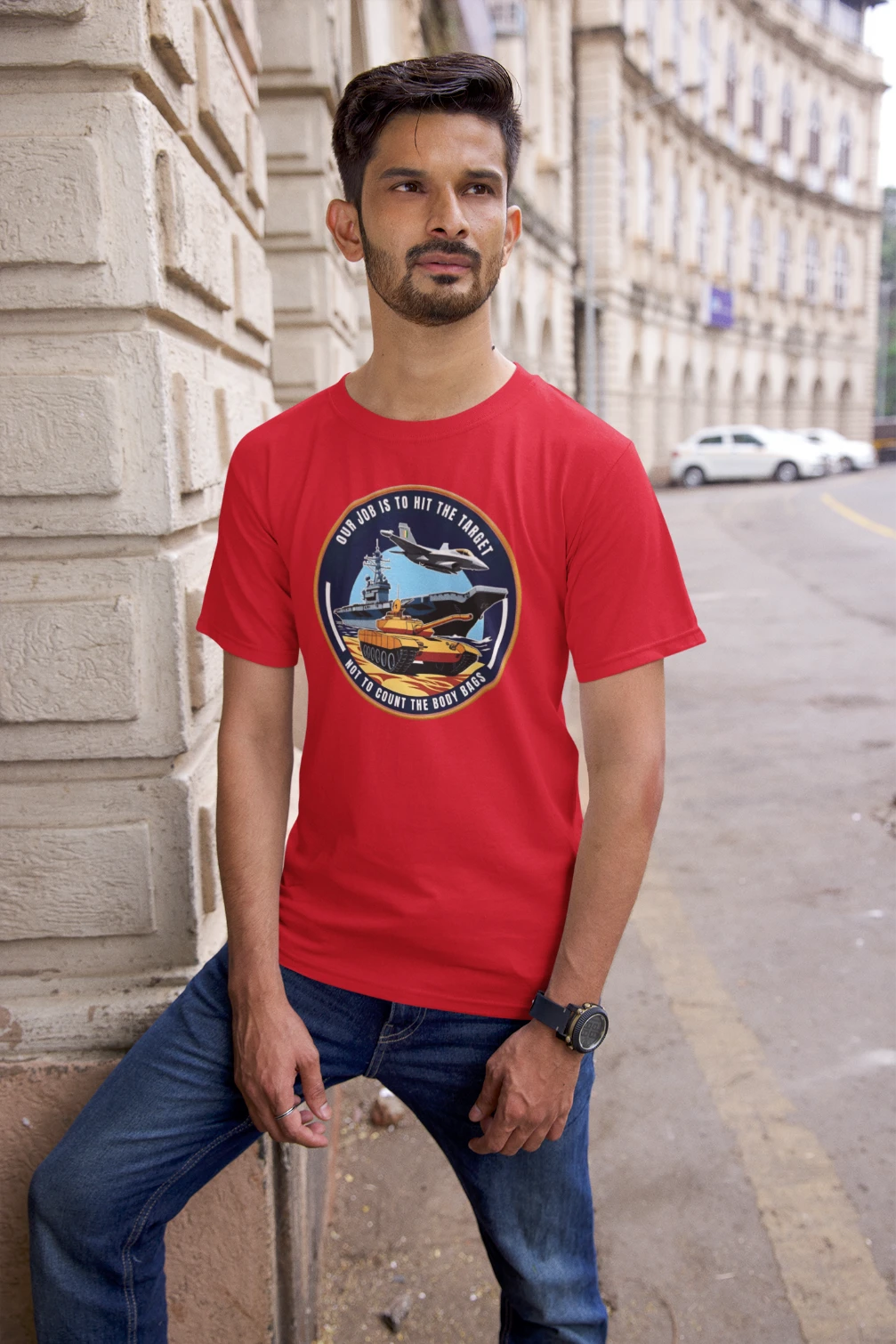 Our job is to hit the target, not to count the body bags T-Shirt