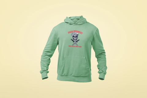 para regiment special forces unisex hoodie mint green