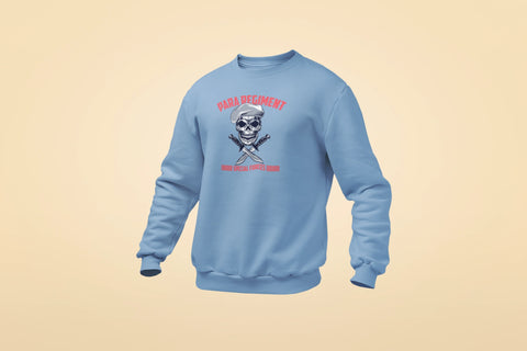 para regiment special forces unisex sweatshirt baby blue