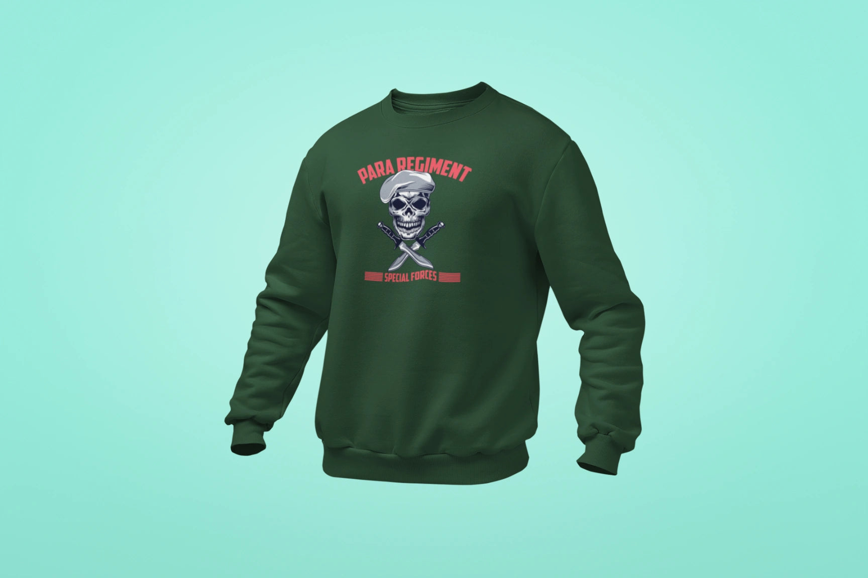 para regiment special forces unisex sweatshirt green