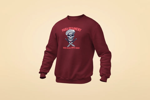 para regiment special forces unisex sweatshirt maroon