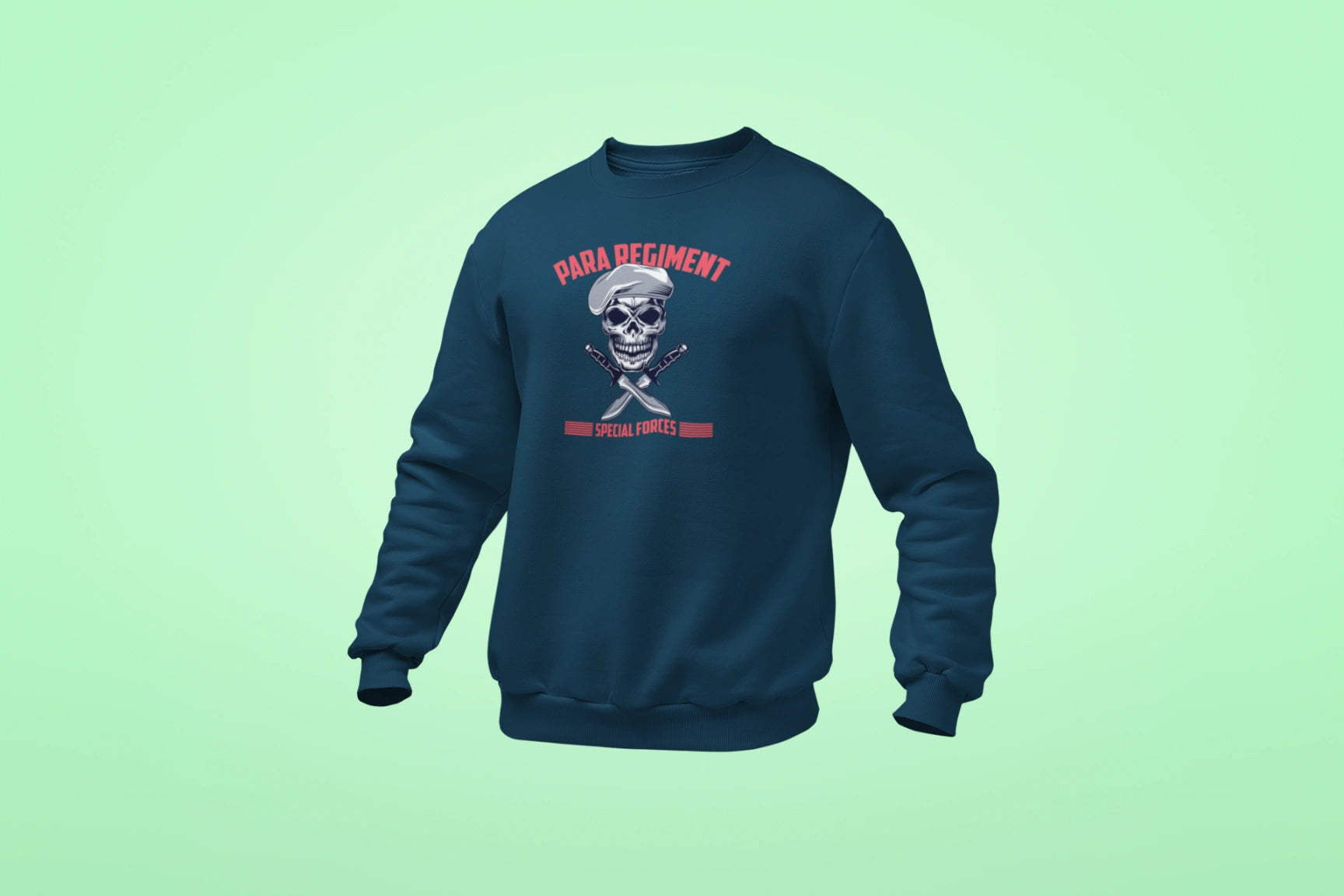 para regiment special forces unisex sweatshirt navy blue