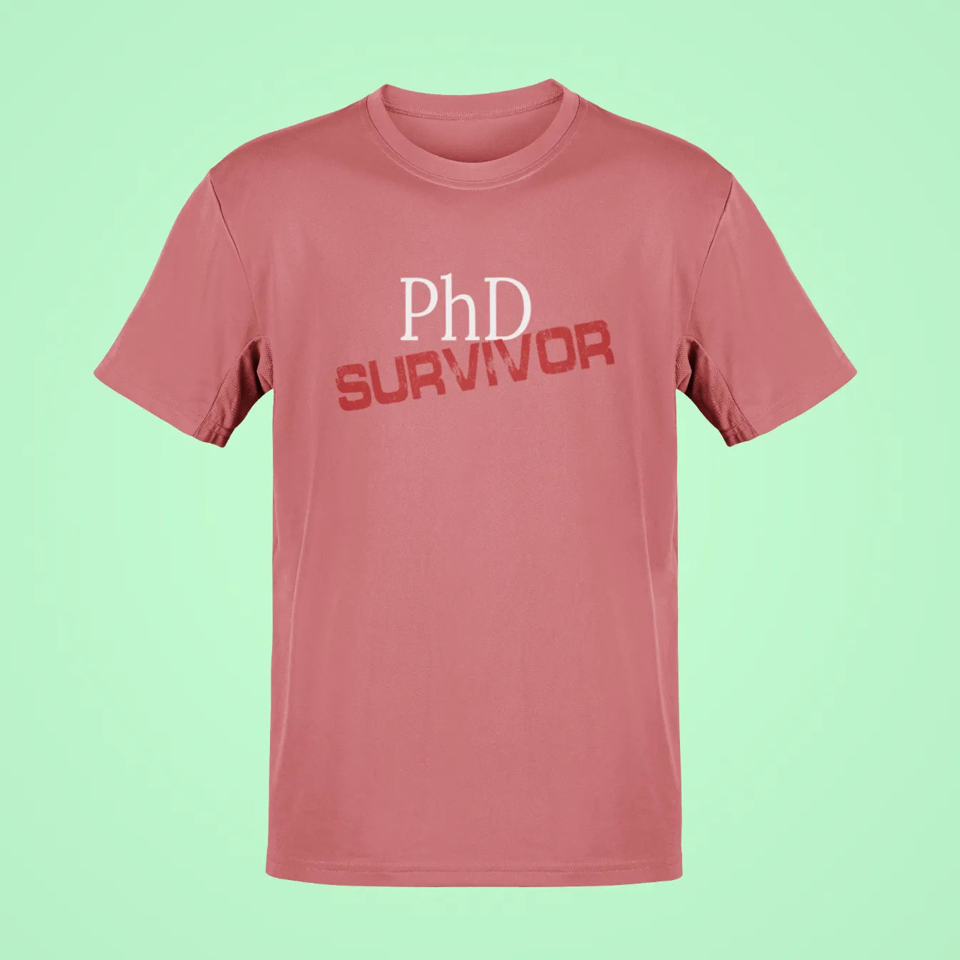 phd survivor oversized t shirt rose