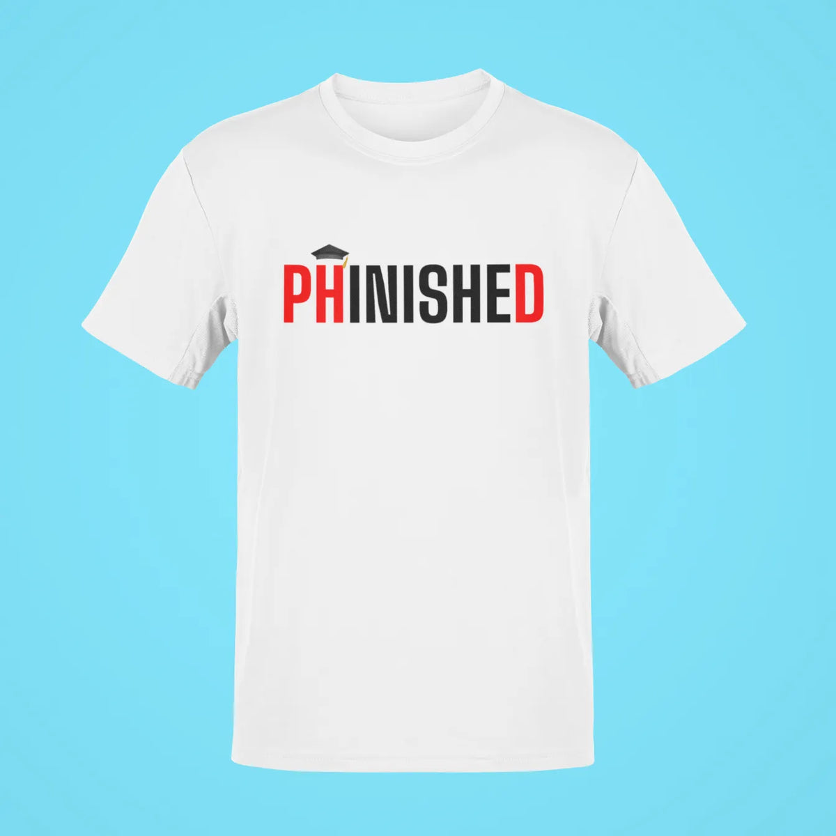 phinished oversizsed t shirt white