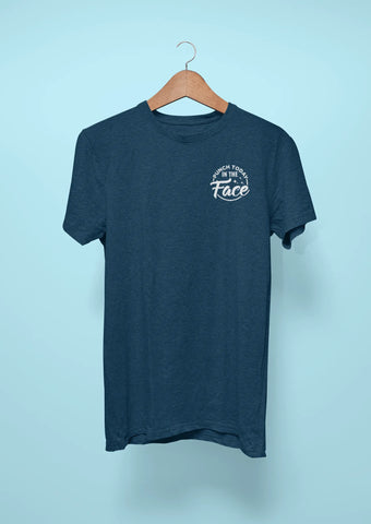 punch today in the face navy blue