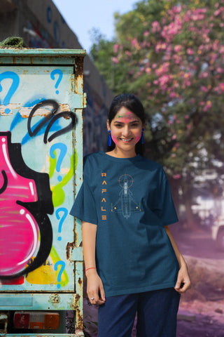 Rafale Jet Oversized T-Shirt