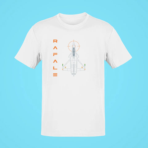 rafale jet oversized t shirt white