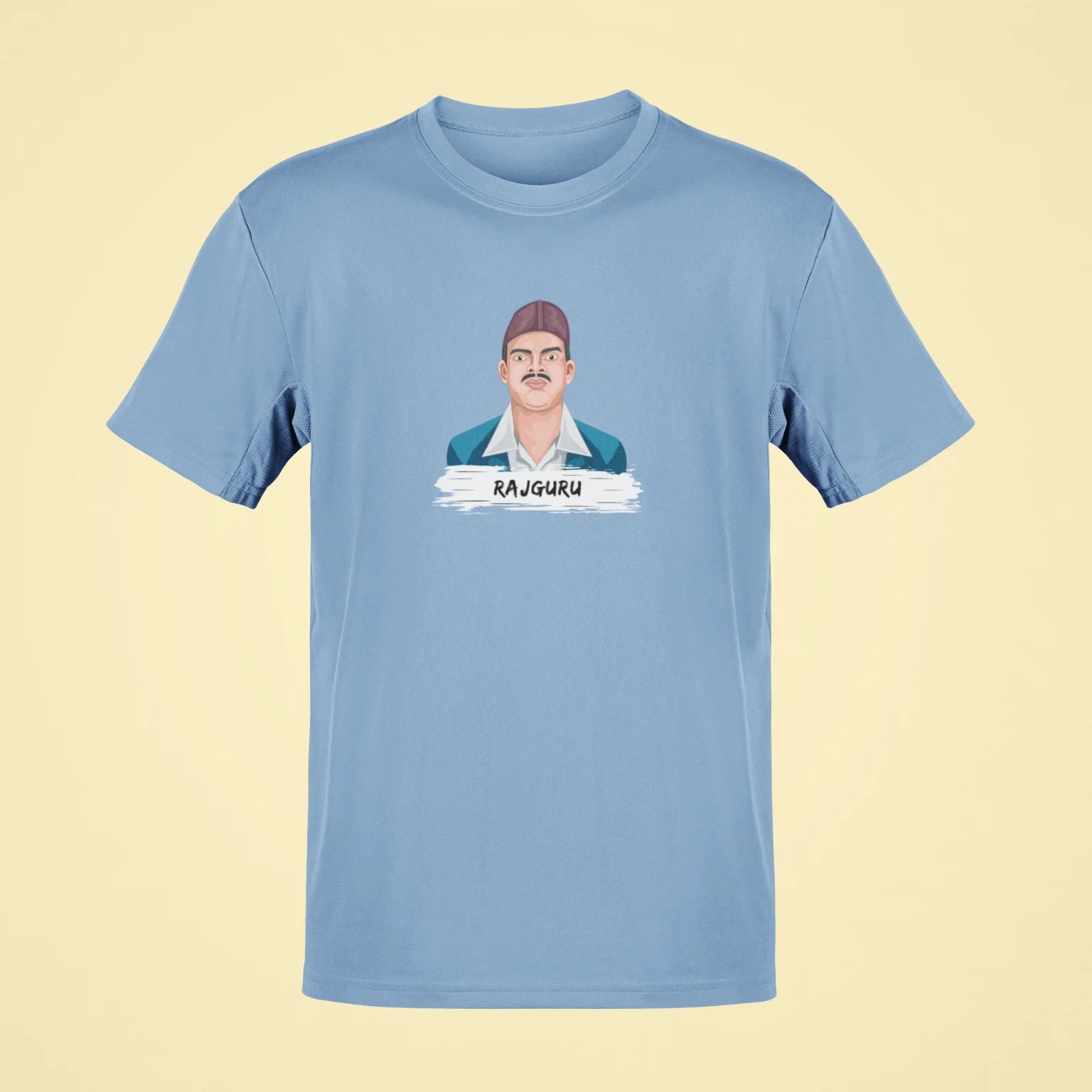 rajguru oversized t shirt baby blue