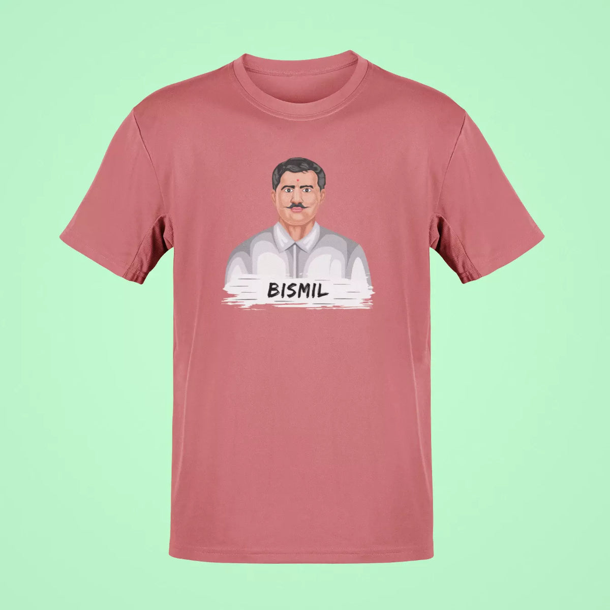 ramprasad bismil oversized t shirt rose