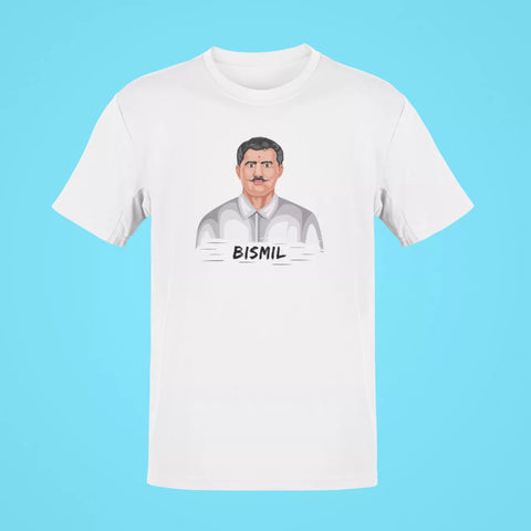 ramprasad bismil oversized t shirt white