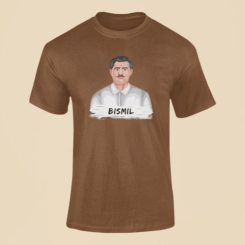 ramprasad bismil t shirt brown