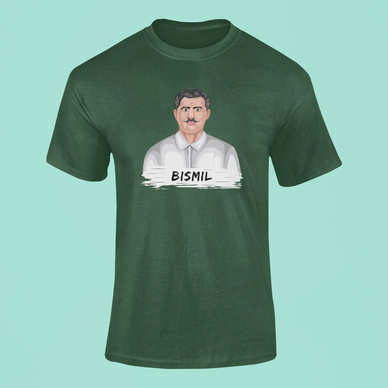 ramprasad bismil t shirt green