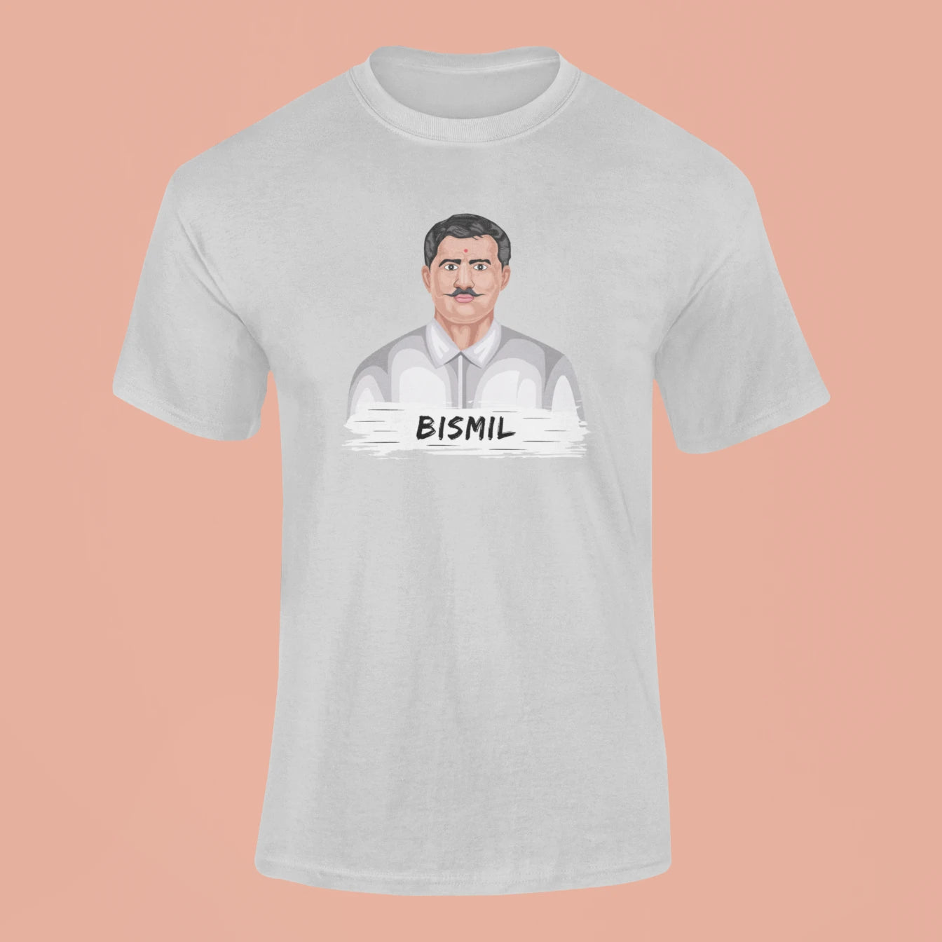 ramprasad bismil t shirt grey