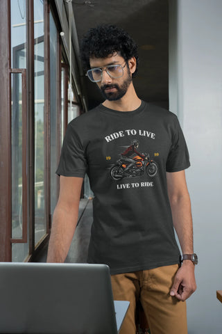 Ride to live, Live to ride T-Shirt