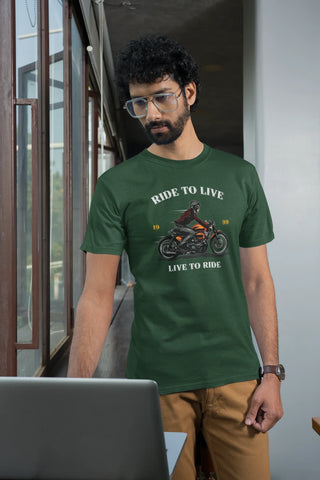 Ride to live, Live to ride T-Shirt
