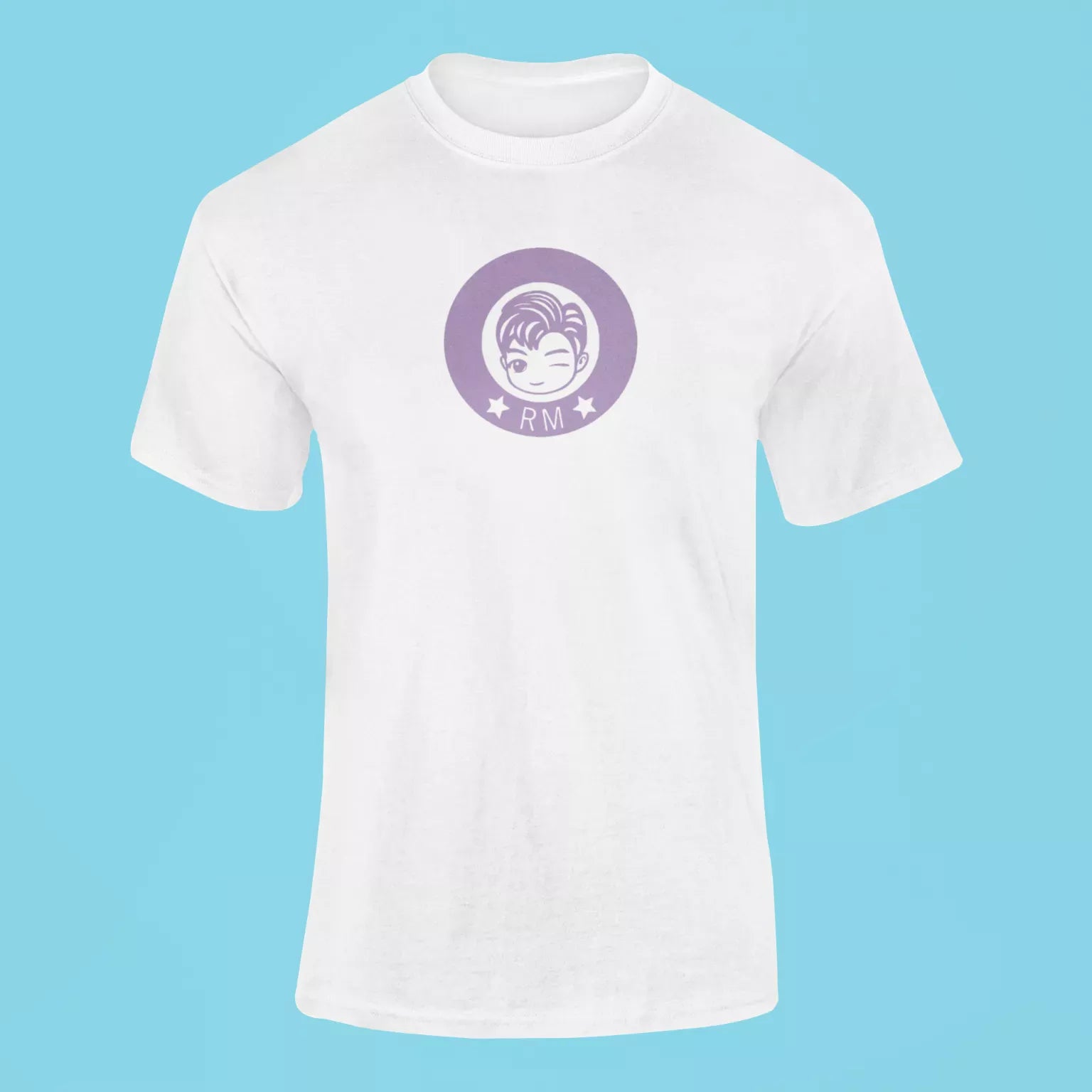 rm baby face t shirt white