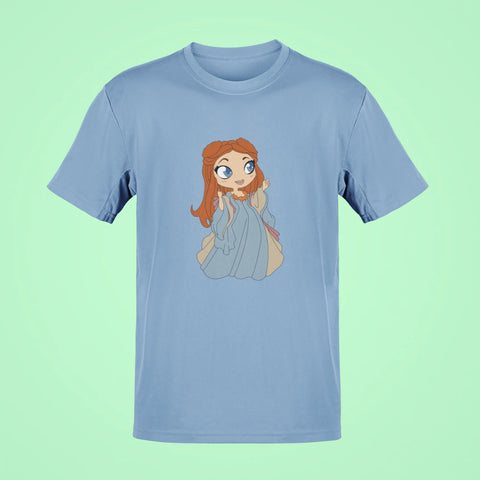 sansa stark oversized t shirt baby blue 1