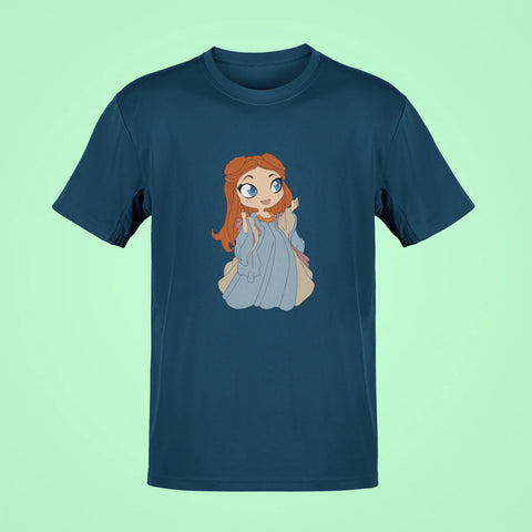 sansa stark oversized t shirt navy blue 1