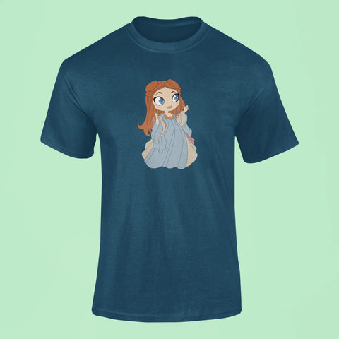 sansa stark t shirt navy blue 1