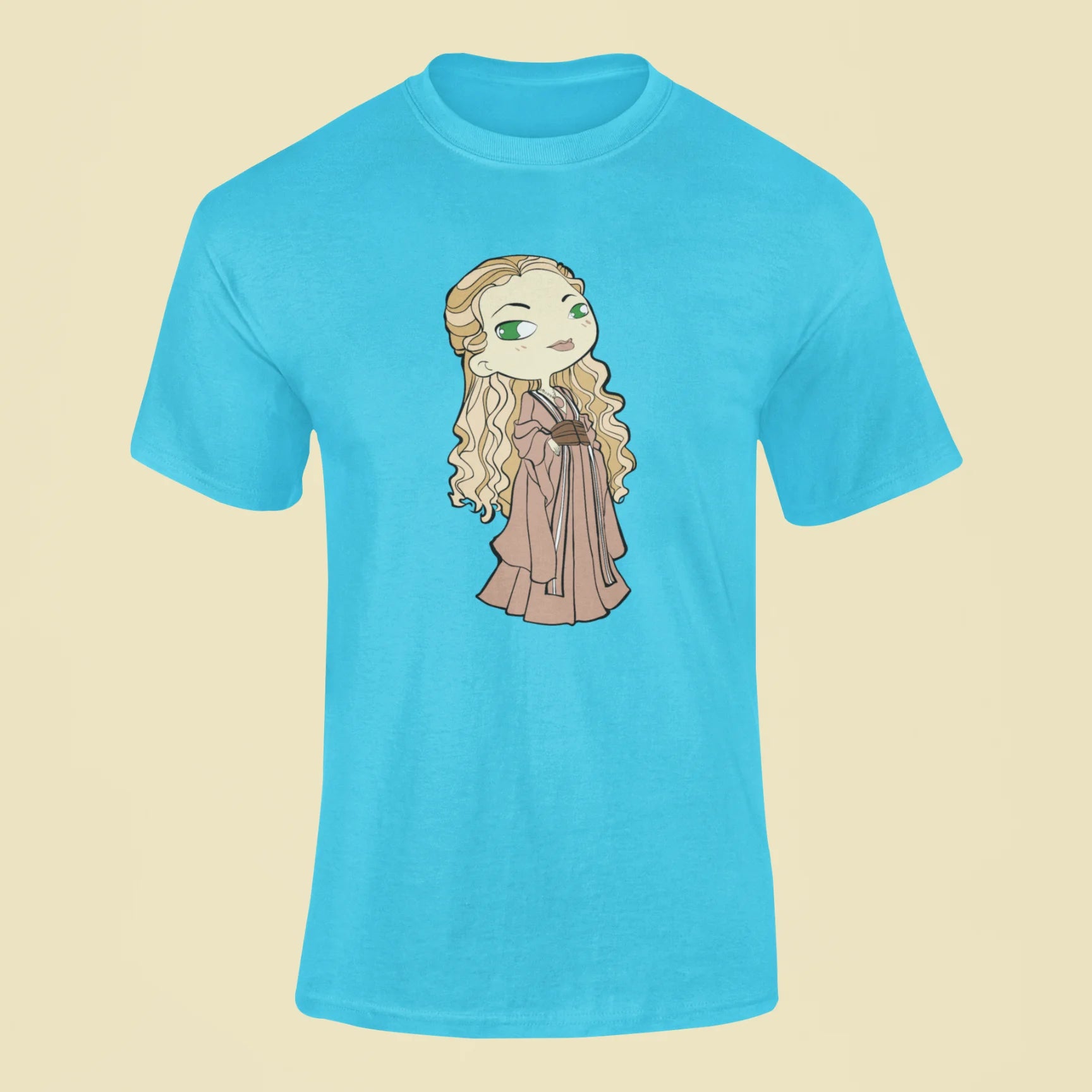 sansa stark t shirt sky blue