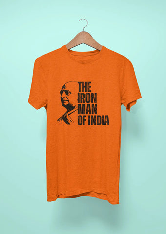 sardar patel the iron man of india orange 1