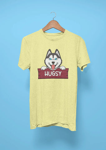 siberian husky hugsy butter yellow