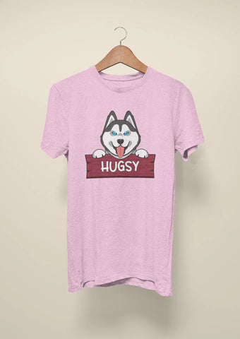 siberian husky hugsy pink