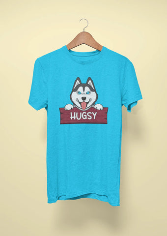 siberian husky hugsy sky blue