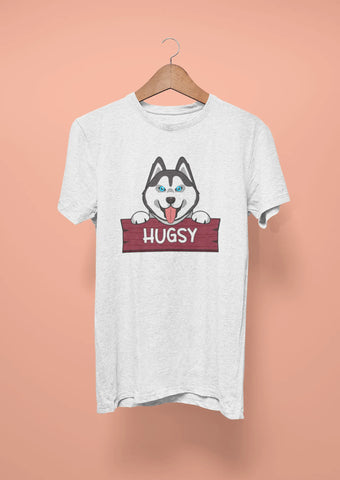 siberian husky hugsy white