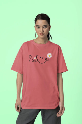 Smile Oversized T-Shirt