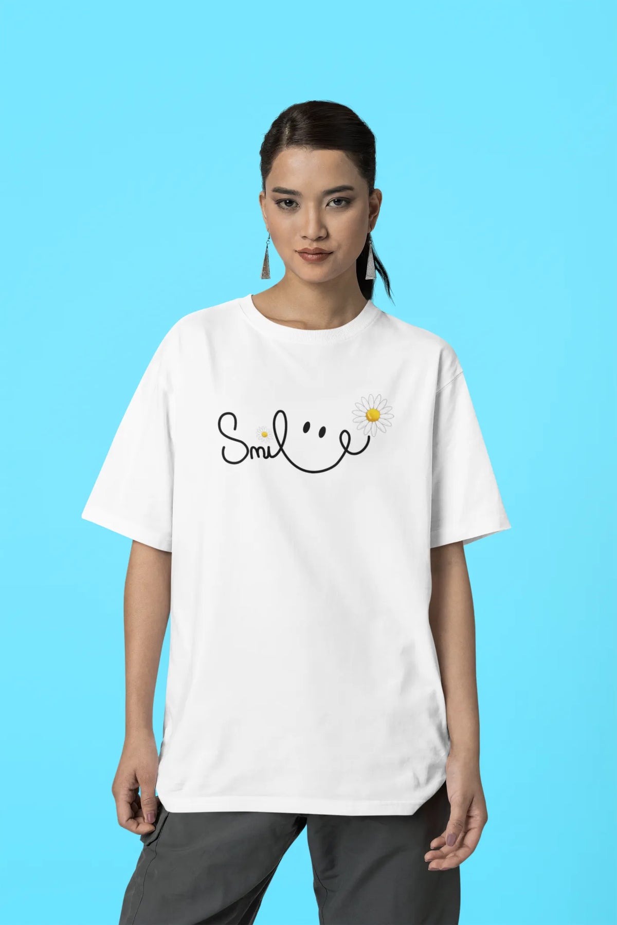 Smile Oversized T-Shirt
