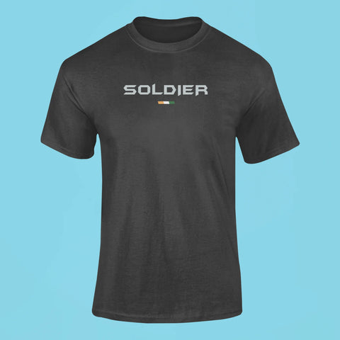 soldier t shirt black