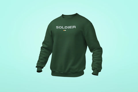 soldier unisex sweatshirt green