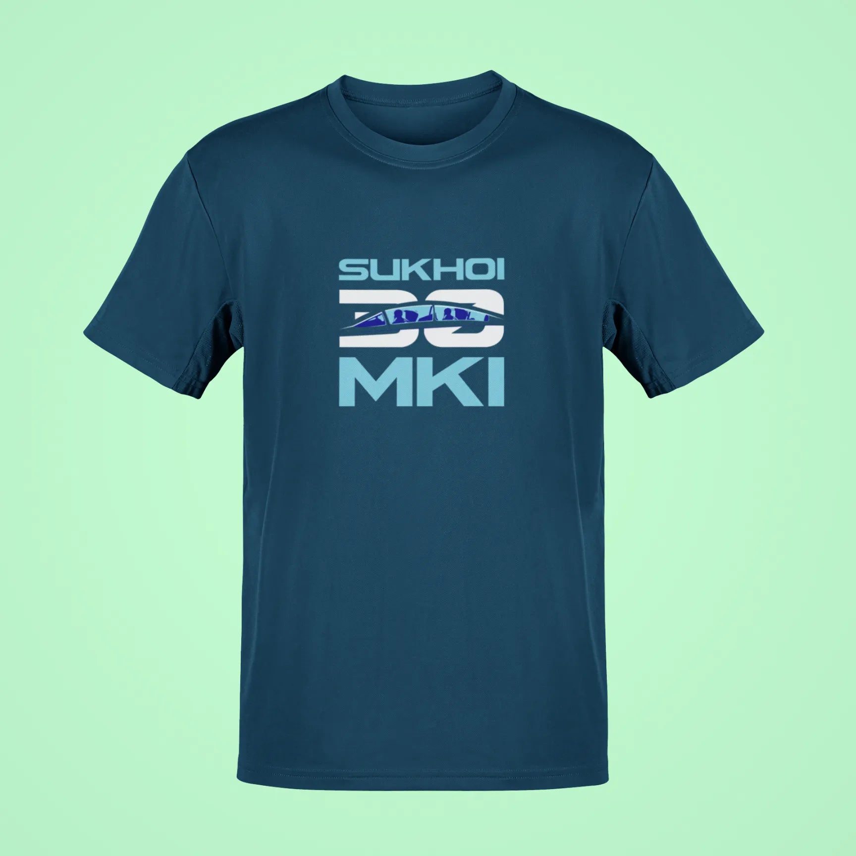 sukhoi su 30mki oversized t shirt navy blue 1