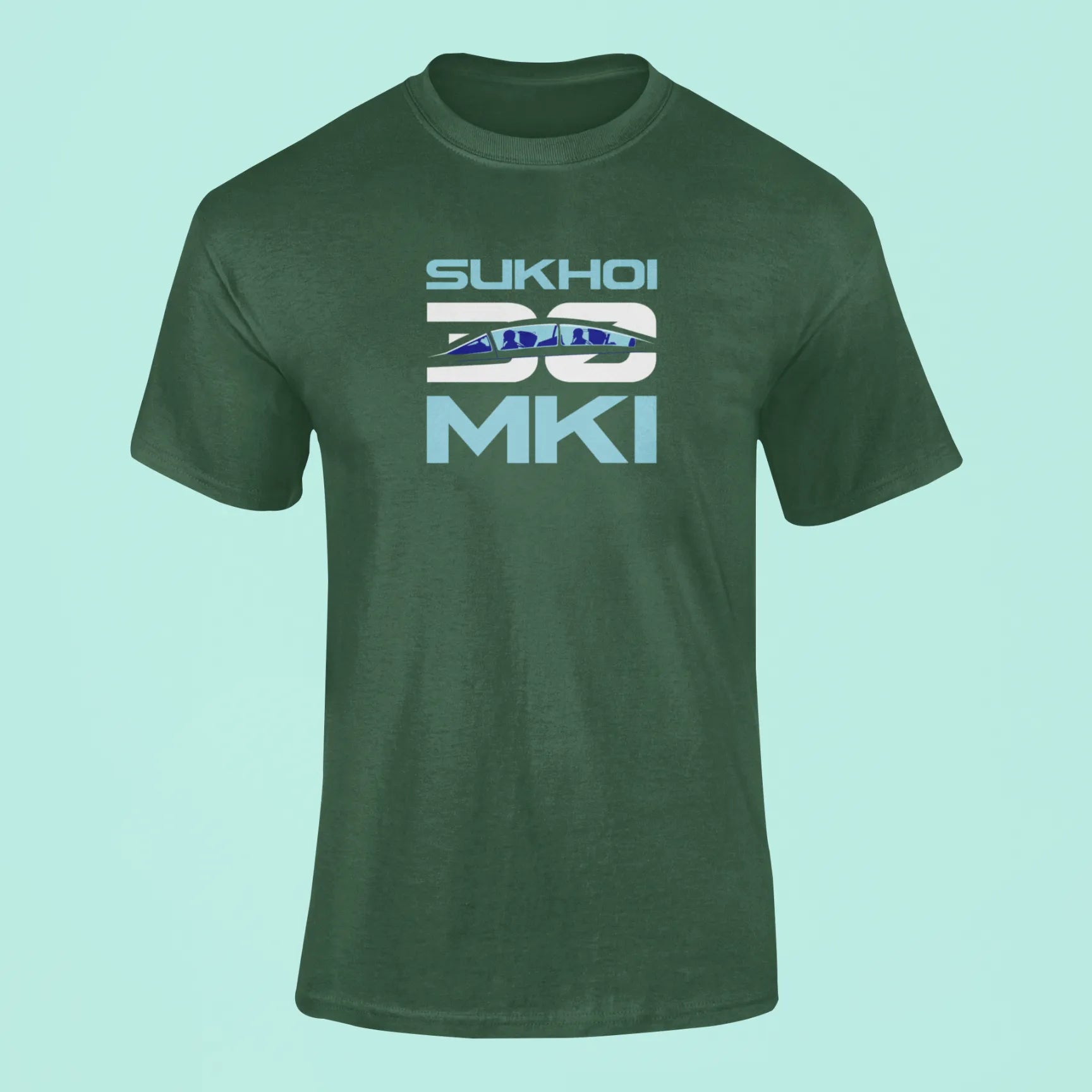 sukhoi su 30mki t shirt green 1