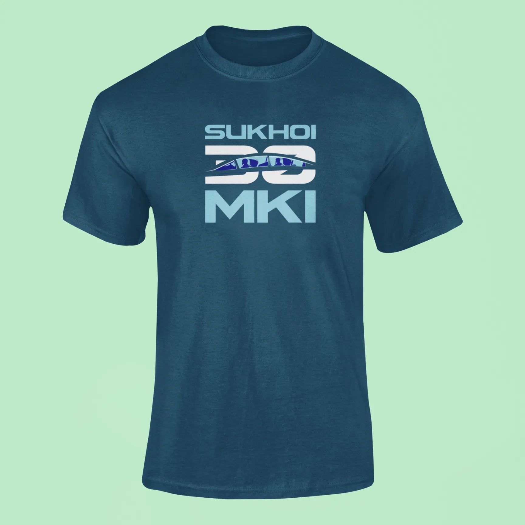 sukhoi su 30mki t shirt navy blue 1