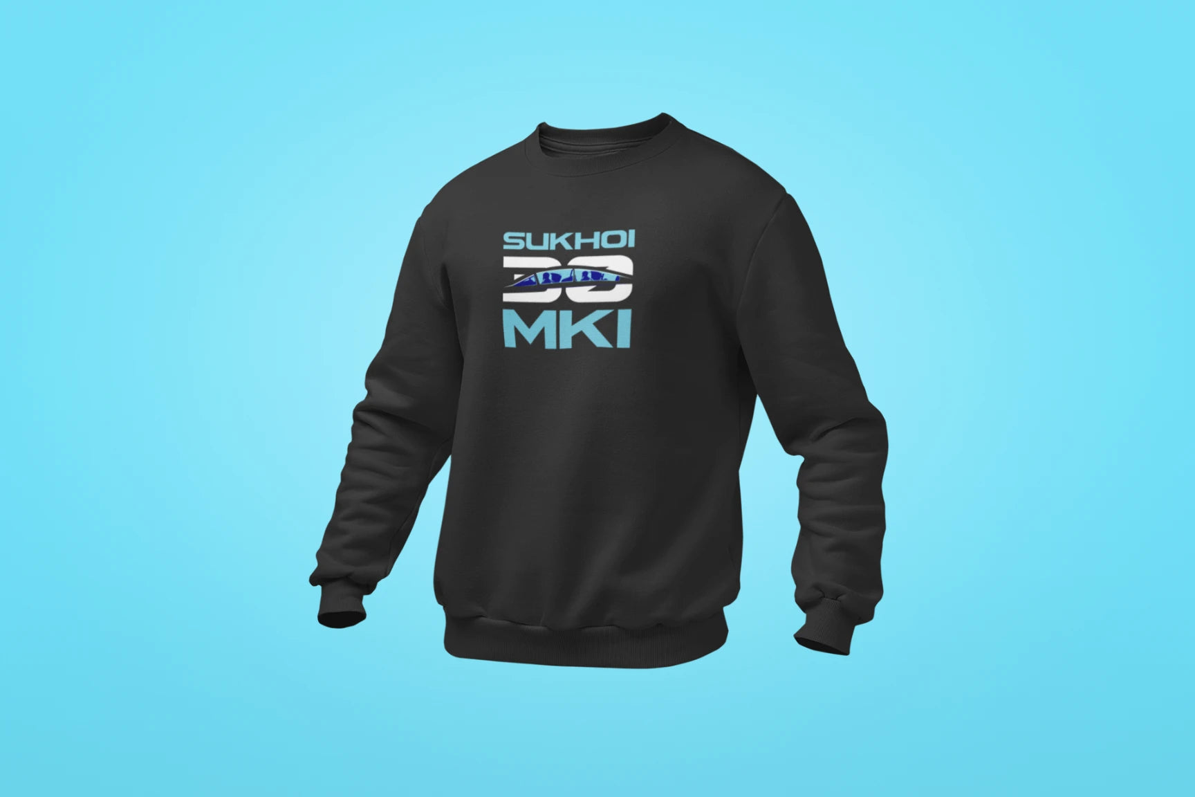 sukhoi su 30mki unisex sweatshirt black