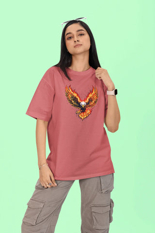 Sunrisers Hyderabad Eagle Oversized T-Shirt