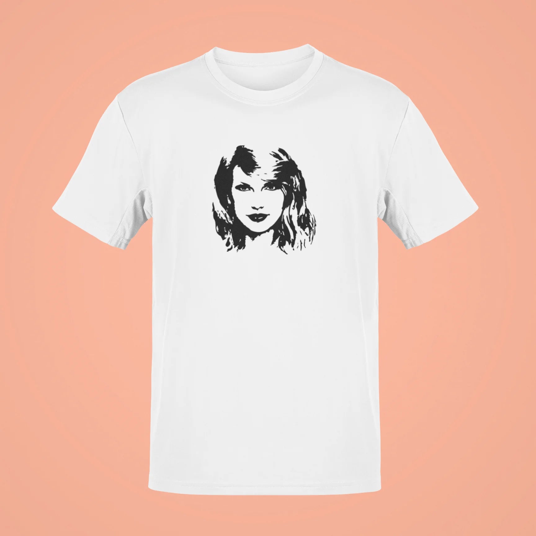 taylor swift сontour oversized t shirt 2 white