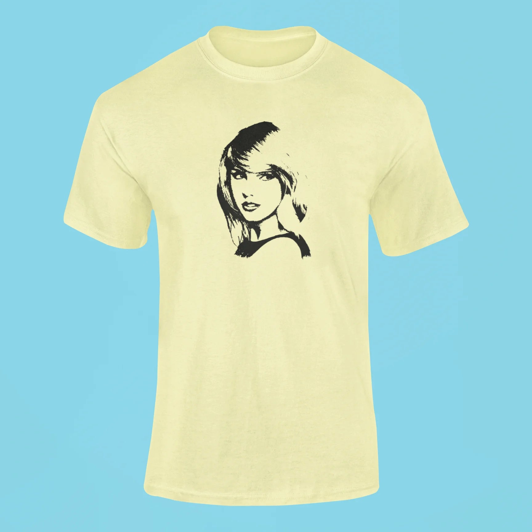 taylor swift сontour t shirt 4 butter yellow