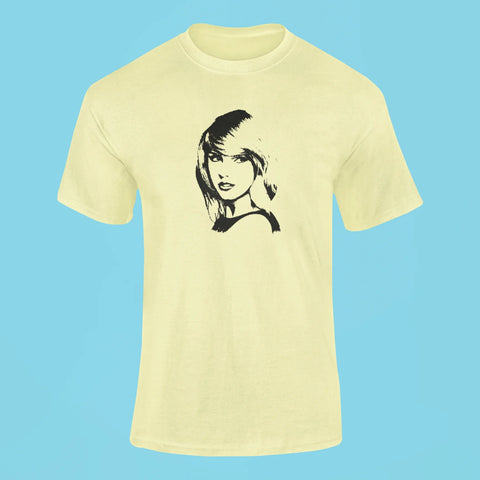 taylor swift сontour t shirt 4 butter yellow