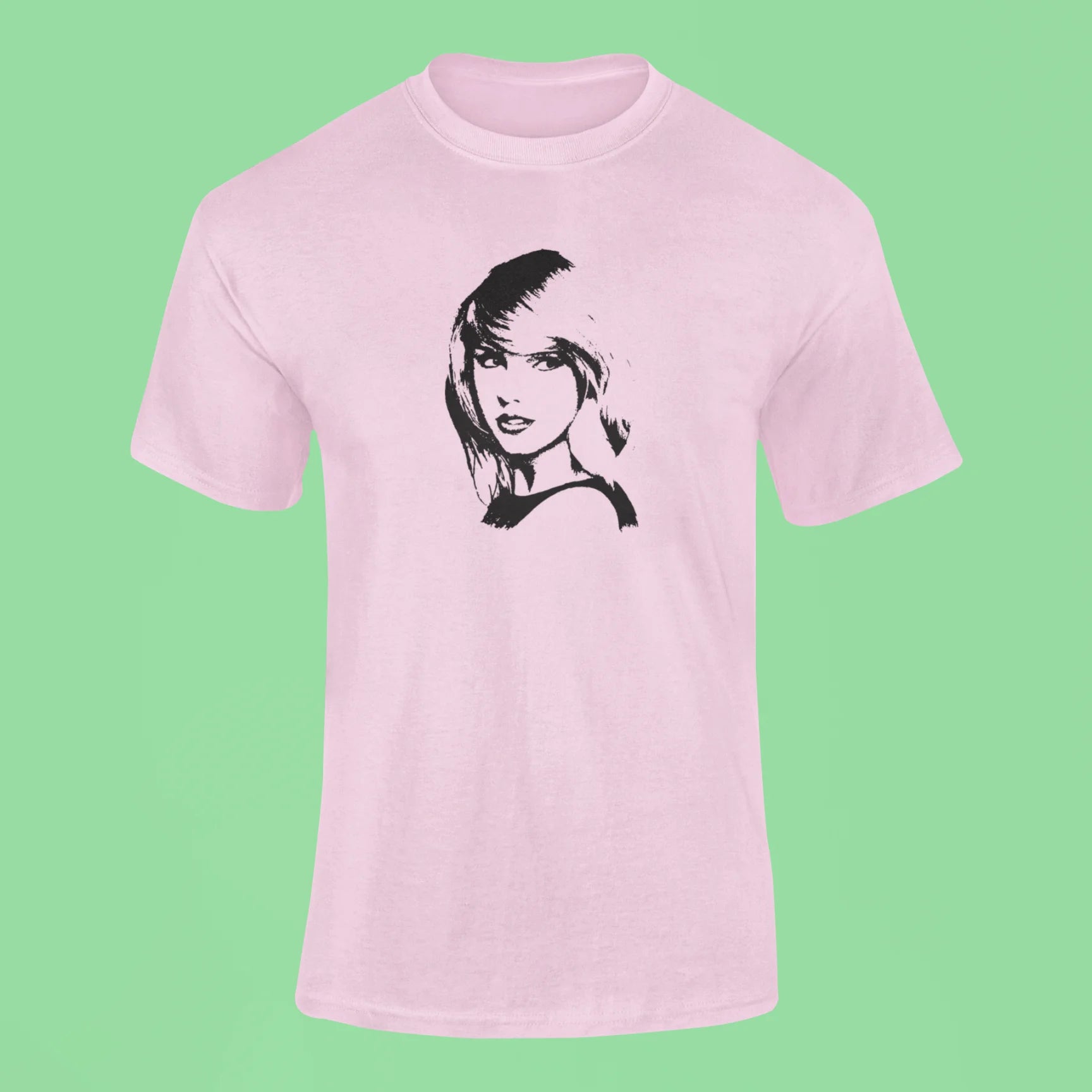 taylor swift сontour t shirt 4 pink