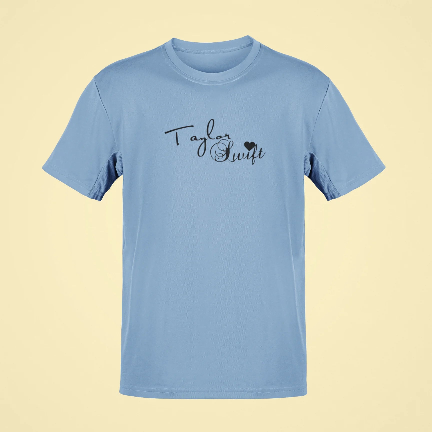 taylor swift autograph oversized t shirt 2 baby blue