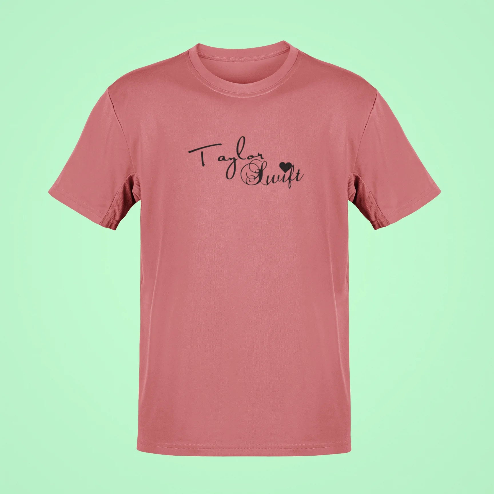 taylor swift autograph oversized t shirt 2 rose