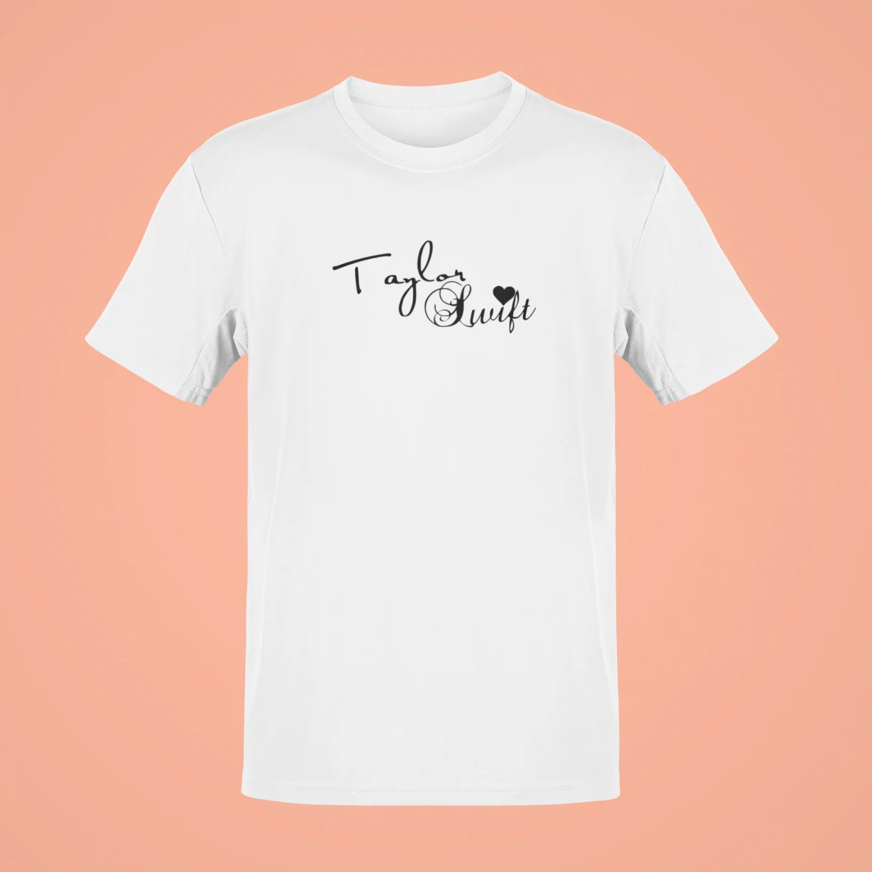 taylor swift autograph oversized t shirt 2 white