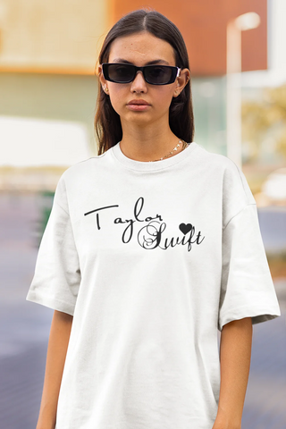Taylor Swift Autograph Oversized T-Shirt